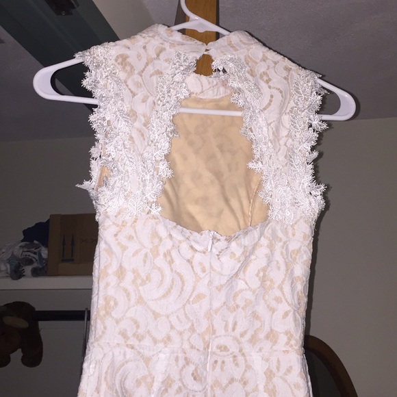Francesca's White Lace Dress - Picture 4 of 4